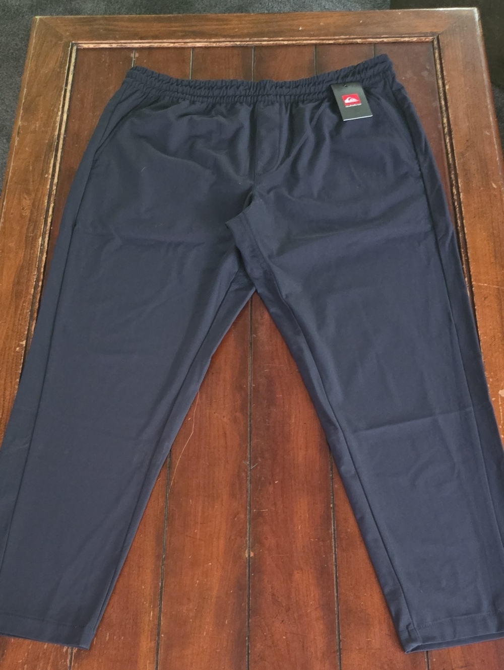 Quiksilver Men's Dark Navy Elastic Waist Joggers